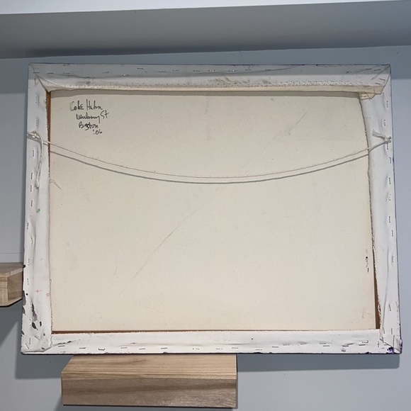 Hand painted painting - Picture 2 of 2